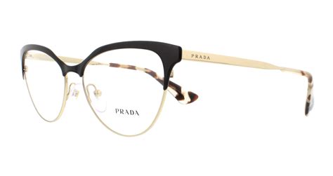 prada gold lenses eye glasses|prada eyeglasses women's.